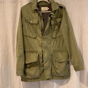 J Crew Classic Utility Jacket in Green